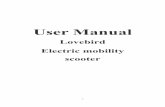 User Manual - Discover My Mobility · many reasons, such as turning speed, cornering size, road conditions, road incline, sharp turns and so on. When cornering speed is not too fast,
