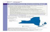 Influenza Surveillance Report · 2018-02-15 · information on influenza activity year round in New York State (NYS) and produces this weekly report during the influenza season (October