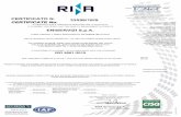 CERTIFICATO N. 33558/16/S ENISERVIZI S.p.A. 9001_2015... · 2019-10-08 · it is hereby certified that the quality management system of iaf:34 iaf:35 33558/16/s eniservizi s.p.a.