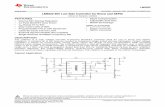 LM5022 60V Low Side Controller for Boost and SEPIC (Rev. E)LM5022 SNVS480E – JANUARY 2007– REVISED OCTOBER 2011 Electrical Characteristics Limits in standard type are for TJ =