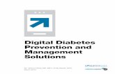 Digital Diabetes Prevention and Management Solutions · Remote diabetes management through a cellular-enabled “smart” glucometer, eliminating the need for smart phones or Wi-Fi.