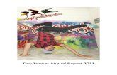 Tiny Toones Annual Report 2011 - GlobalGiving · domestic violence, gang involvement and HIV/AIDS. Tiny Toones channels their energy and creativity into hip-hop arts and a range of