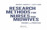 MERRYL HARVEY • LUCY LAND RESEARCH METHODS for … · RESEARCH METHODS for NURSES and MIDWIVES MERRYL HARVEY • LUCY LAND Theory and Practice 00_Harvey and Land_Prelims.indd 3
