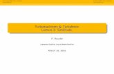 Turbomachinery & Turbulence. Lecture 3: Similitude.florent.ravelet.free.fr/LilleTurbomachines/Turbomachinery_Lecture3.pdf · Turbomachinery & Turbulence. Lecture 3: Similitude. F.