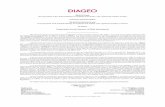 DIAGEO plc as Issuer and Guarantor DIAGEO FINANCE plc ... · Each of Diageo plc (“Diageo”) and Diageo Finance plc (each an “Issuer” and together the “Issuers”) and Diageo