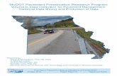 MoDOT Pavement Preservation Research Program...Final Report Prepared for Missouri Department of Transportation October 2015 Project TRyy1141 Report cmr16-004 MoDOT Pavement Preservation
