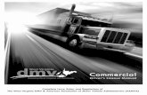 Commercial Driver’s License... · Rules and Regulations Manual General Information Center, Vehicle Titles, License Plates, and Driver’s Licensing 304-926-3499 / 1-800-642-9066