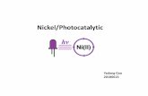 Nickel/Photocatalyticqigroup.nibs.ac.cn/wp-content/uploads/2019/03/Nickel-Photocatalytic-GYD.pdf · ZnBr CFJ Scheme S3: Proposed mechanism for the Visible light induced nickel-catalyzed
