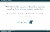 WRF-LESintherealworld: Towardsaseamless ... · 17th WRF Users’ Workshop Experienced Vortex started its technology development in 2005 by former Wind Site engineers, atmospheric