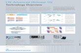 LTE-Advanced (Release 10) Technology Overview · All layers, from RF parametric tests and protocol tests to end-to-end application tests, in one box Support of wireless connectivity,