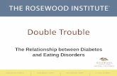 Double Trouble - Rosewood Institute · Image Experience by Cheryl Musick, EAGALA Advanced Certified ... Restricting Type: •No binge eating •No purging behavior •Weight loss