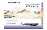 XG-C50X Operation Manual - Sharp Businesssiica.sharpusa.com/portals/0/downloads/Manuals/pro_man_XGC50X.pdf · italiano, holandés, portugués, chino (chino tradicional y chino simplificado),