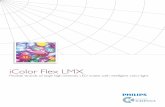 iColor Flex LMX · 2019-01-18 · iColor Flex LMX Product Guide 3 Neither Rain Nor Hail Nor Heat of Day . . . Artists Laura Garanzuay and Connie Arismendi achieved their aesthetic