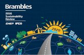 2016 Sustainability Review - Brambles Corporate Site...this review, with a focus on the sustainability benefits of Brambles’ share and reuse model. The information in this review