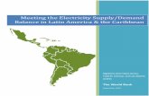 Meeting the Electricity Supply/Demand Balance in Latin America …large.stanford.edu/courses/2016/ph241/camacho2/docs/... · 2016-03-20 · Rigoberto Ariel Yepez-García, Todd M.