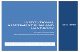 Institutional Assessment Plan and HandbookINSTITUTIONAL ASSESSMENT PLAN AND HANDBOOK 3rd Edition, September 2014 Office of Institutional Research, Assessment & Planning 2013-2018 The