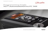 Programming Guide VLT AutomationDrive FC 360files.danfoss.com/download/Drives/MG06C702.pdfFor VLT® AutomationDrive FC 360 frequency converters, cosϕ1 = 1, therefore: Power factor