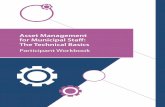 Asset Management for Municipal Staff: The ... Asset Management for Municipal Staff: The Technical Basics