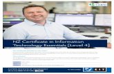NZ Certificate in Information Technology Essentials [Level 4] IT Essentials L4 TANZ.pdfNZ Certificate in Information Technology Essentials Level Level 4 Credits 60 Length 20 weeks
