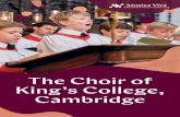 The Choir of King’s College, Cambridge · Our reunion with the Choir of King’s College, Cambridge brings some of the world’s best singers to Australia where, once again, they