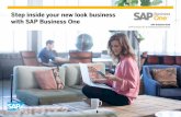 Step inside your new look business with SAP Business One...SAP Business One helps manage the complete order-to-pay cycle, including receipts, invoices, returns, and payments. Integrated