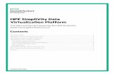 HPE SimpliVity Data Virtualization Platform technical ... · HPE SimpliVity Data Virtualization Platform consists of the HPE OmniStack Virtual Controller and the HPE OmniStack Accelerator
