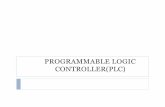 PROGRAMMABLE LOGIC CONTROLLER(PLC)pit.ac.in/pitnotes/uploads/ME6702_IV.pdf · PROGRAMMABLE LOGIC CONTROLLER(PLC) Introduction Definition PLC is a digital electronic device to control