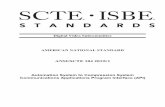 ANSI/SCTE 104 2019r1 104... · 2019-11-26 · SCTE•ISBE assumes no obligations or liability whatsoever to any party who may adopt the documents. Such adopting party assumes all