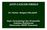 Dr. Datten Bangun MSc,SpFK Dept. Farmakologi dan Terapeutik, …ocw.usu.ac.id/course/download/1110000121-special-senses... · B.Antimetabolites 1. Mechanisms of action: Antimetabolites