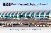 BuildConsult International Company Profile - Consultants · 2019-03-15 · Burj Al Arab Delivered On Time, Everytime Bahrain WTC Our Recruitment Services Contingent Search Assignments