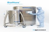 Saltus - meissner.com · powder-liquid and liquid-liquid mixing. Additionally, these assemblies can be easily customized to meet specific process requirements. Meissner’s proprietary