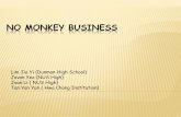 NO MONKEY BUSINESS...Lim Jia Yi (Dunman High School) Jovan Yeo (NUS High) Joan Li ( NUS High) Tan Yan Yuh ( Hwa Chong Institution) Max is a little monkey. He lives in Bukit Timah Nature