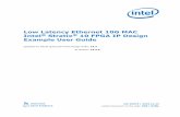 Low Latency Ethernet 10G MAC Intel® Stratix® 10 FPGA IP ... · 1. Quick Start Guide. The Low Latency 10G Ethernet (LL 10GbE) MAC Intel ® FPGA IP core for Intel Stratix 10 devices