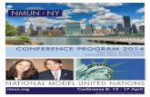 NMUN NY · Centrally located in one of America’s oldest and most popular cities, AMUN hosts more than 90 different schools and more than 1,400 representatives annually, in one of