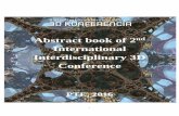 Abstract book of 2 International Interdisciplinary 3D ...pte3d.hu/assets/doc/2nd_3d_conf_abstract_book.pdf · We are pleased to welcome you in Pécs at the II. International Interdisciplinary