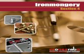 Ironmongery - Amazon S3...Index SECTION PAGE ball bearing hinges 4.1, 4.4 stainless steel products 4.2 solid brass hinges 4.3 steel butt hinges 4.5 steel tee hinges 4.6 solid brass