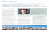 AS A U.S. QUALIFIED ATTORNEY ... - BARBRI International · BARBRI MY NAME IS PHILIPP HAGENBUCH and I was sworn in to the New York Bar in 2016. I am the only one of my intake at my