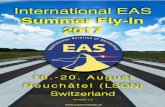 EAS Summer Fly-In 2017 Info Pack v1 · EAS Fly-In Program Friday August 18th. Arrivals 1200 - HJ Arrivals, Camping, Restaurant open 1800- Pizza or BBQ with early arriving pilots Saturday