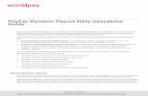 Worldpay PayFac Dynamic Payout Daily Operations Guidesupport.worldpay.com/support/pdf/Worldpay_eComm...(SSR) on page 13 for a complete listing. Note that if you are processing on Worldpay