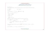 Mathematics . in Application of Derivatives · 2018-10-16 · Focus on free education Miscellaneous Exercise Mathematics Application of Derivatives. Then, Now, dy isapproximatelyequalto