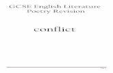 GCSE English Literature Poetry Revision Compare how the poets present ideas about conflict from different