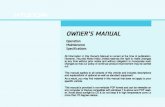 OWNER'S MANUAL - Hyundai Motor America · 2019-10-02 · OWNER'S MANUAL Operation Maintenance Specifications All information in this Owner's Manual is current at the time of publication.