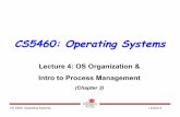 CS5460: Operating Systemscs5460/slides/Lecture04.pdf · 2013-01-18 · What does “Operating System” mean? The term is overloaded Sometimes it means just the kernel – The part