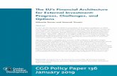 The EU’s Financial Architecture for External Investment ... · innovations to the European financial architecture, including a new guarantee mechanism and a unique “three-pillar”