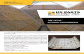 PROTECHPROTECH™ ADVANCED WEAR SOLUTIONS INNOVATION. NOT DUPLICATION.™ H-E Parts offers a full range of ProTech™ wear protection products for both impact and …
