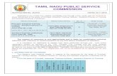 TAMIL NADU PUBLIC SERVICE COMMISSION · within the purview of Factories Act or as to whether the industrial or engineering establishment has been recognised by competent authorities