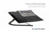 Aastra 7444ip Business IP Phone for MX-ONE · 2014-10-07 · 8 MX-ONE – Aastra 7444ip Business English Disposal of the product Your product should not be placed in municipal waste.