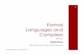 Formal Languages and Compilers - Sophia - Inria · Formal Languages and Compilers Exercises Nataliia Bielova bielova/flc/index.html 1 Formal languages and compilers 2011