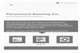 Paramount Bearing Co. - IndiaMART...About Us Incorporated in the year 2010, “Paramount Bearing Co” is one of the reputed companies in the market. We are working as a partnership