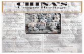 CHINA’S - Betchart Expeditions · history of (AAAS), and Sigma Xi, the Scientific Research Society China including Beijing, Xi’an, Dazu, a Yangtze River cruise, and Shanghai,